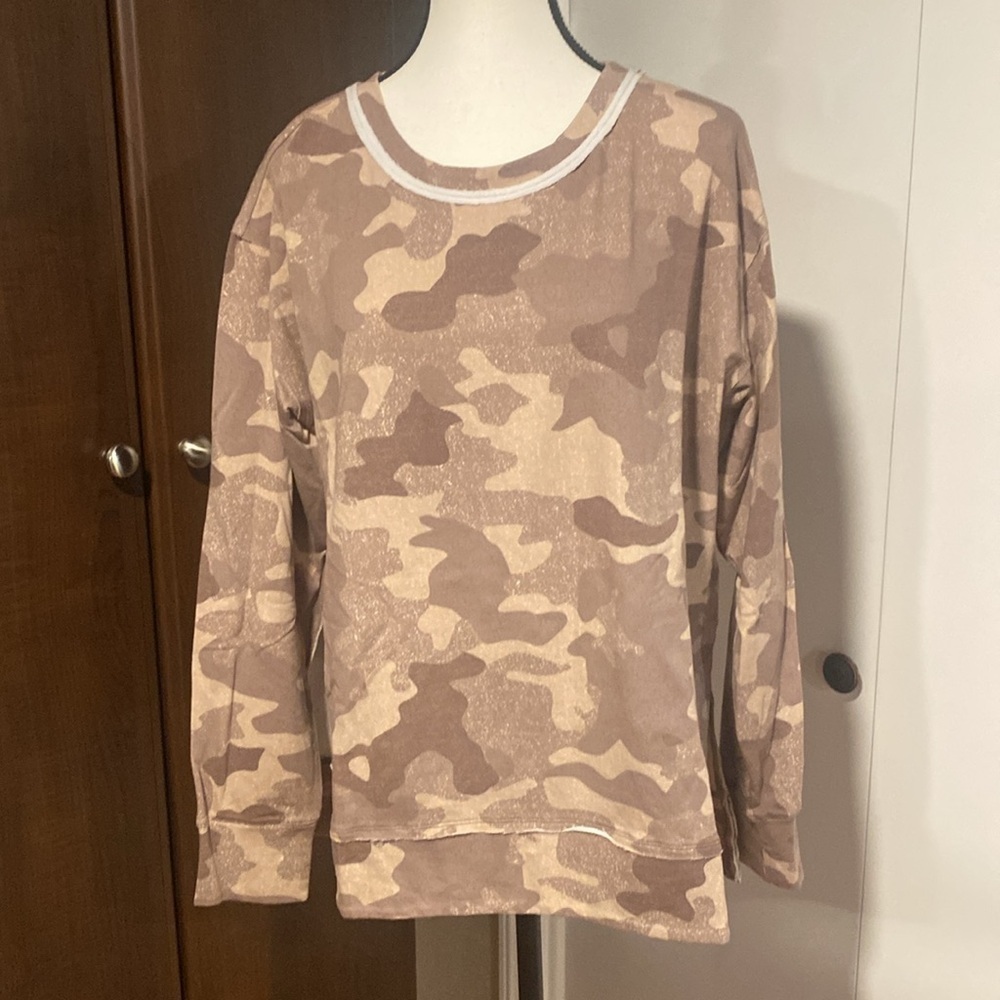 All Worthy Camo Sweatshirt